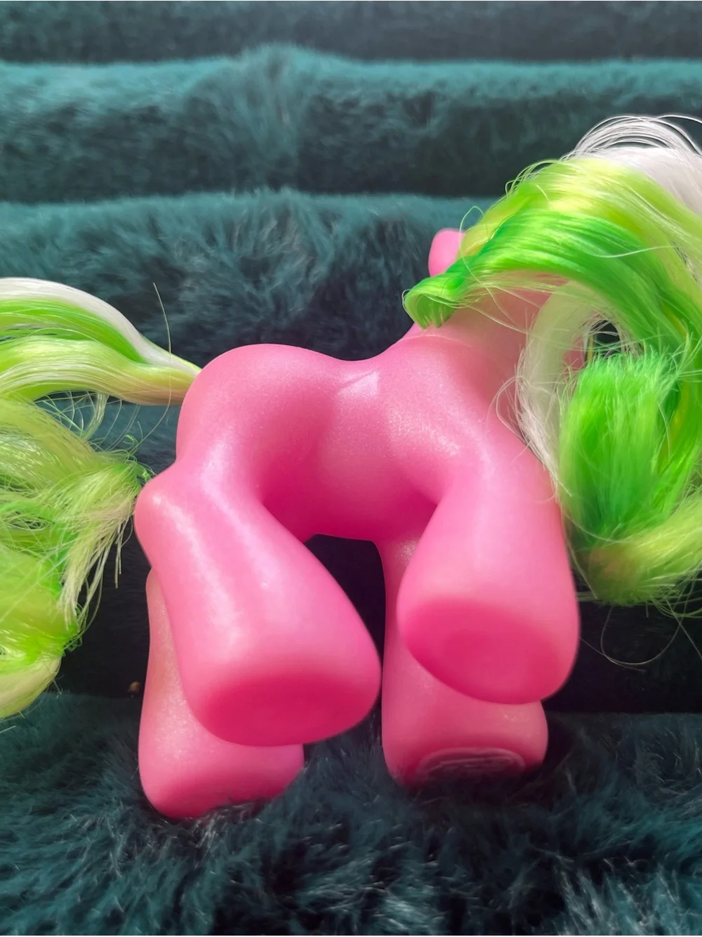 Sparkleberry Swirl MLP G3 baby (customized Glow In The Dark Hair)